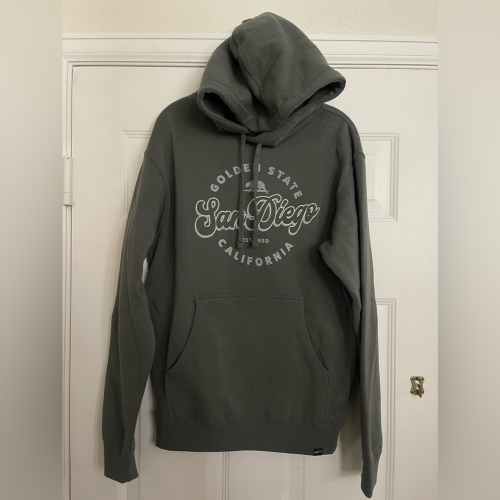 NWOT - Brand New Graphic Hoody!  52% Cotton / 48% Poly.
